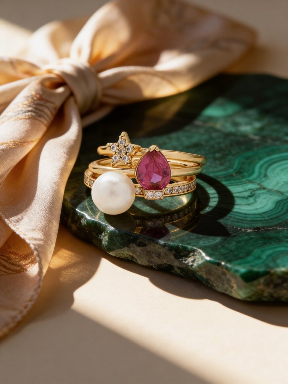 Light Up The Room Stackable Ring Set